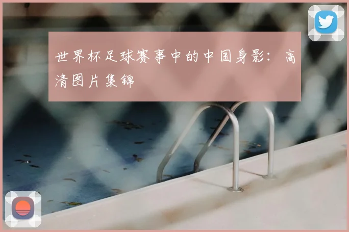世界杯足球赛事中的中国身影：高清图片集锦